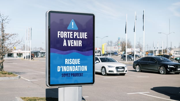 Partage de messages d'urgence