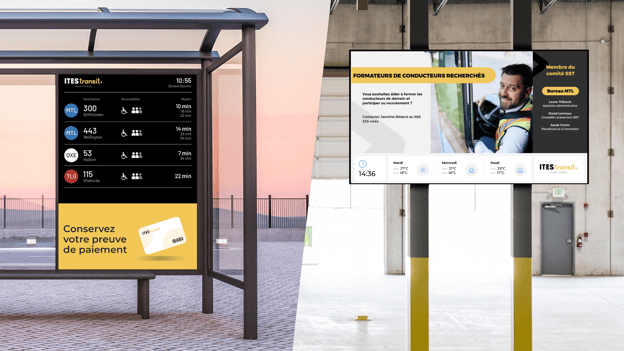 Contenu disponible via ITEStransit